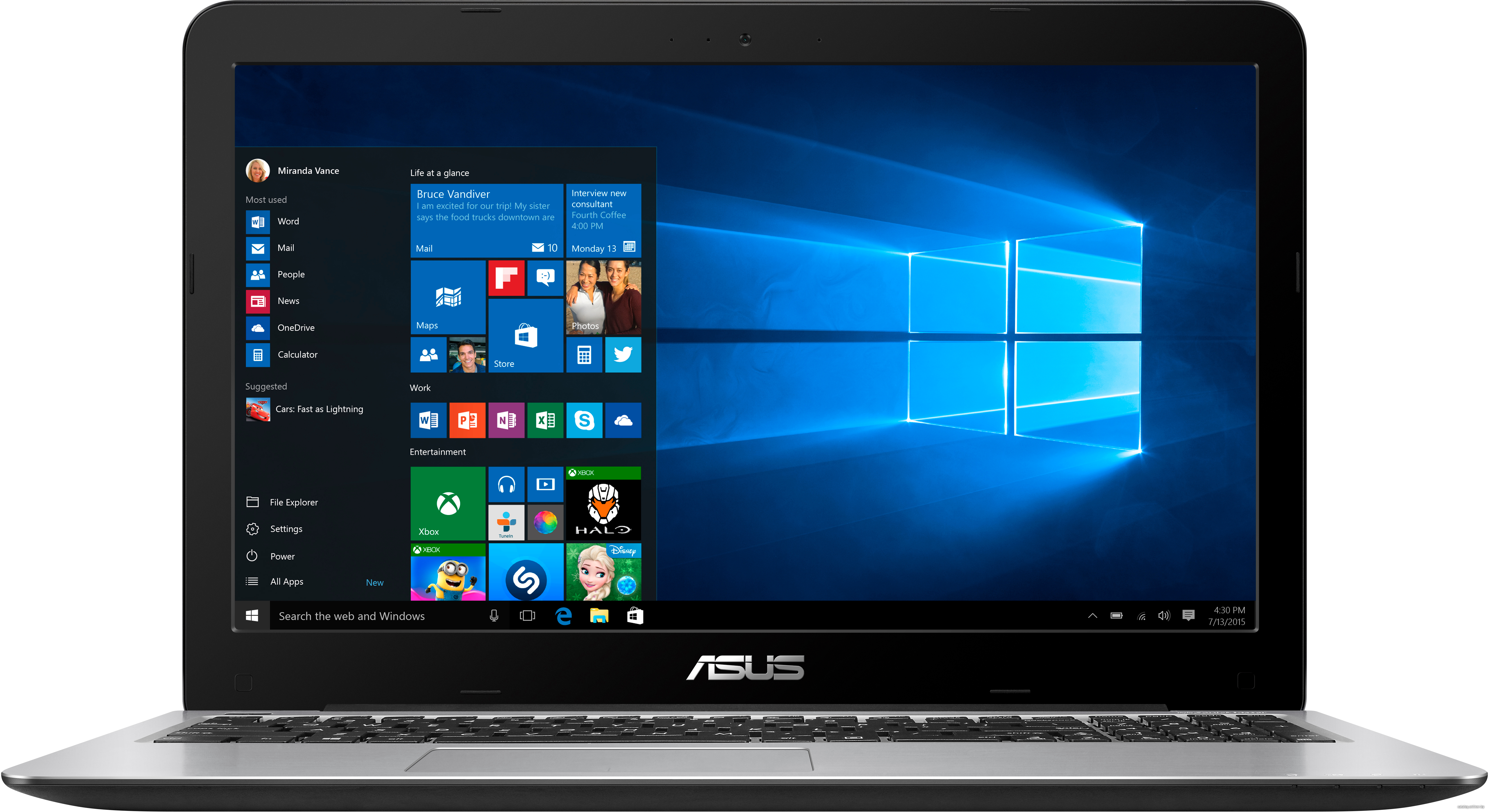 Замена жесткого диска ASUS Vivobook X556UR-DM312D