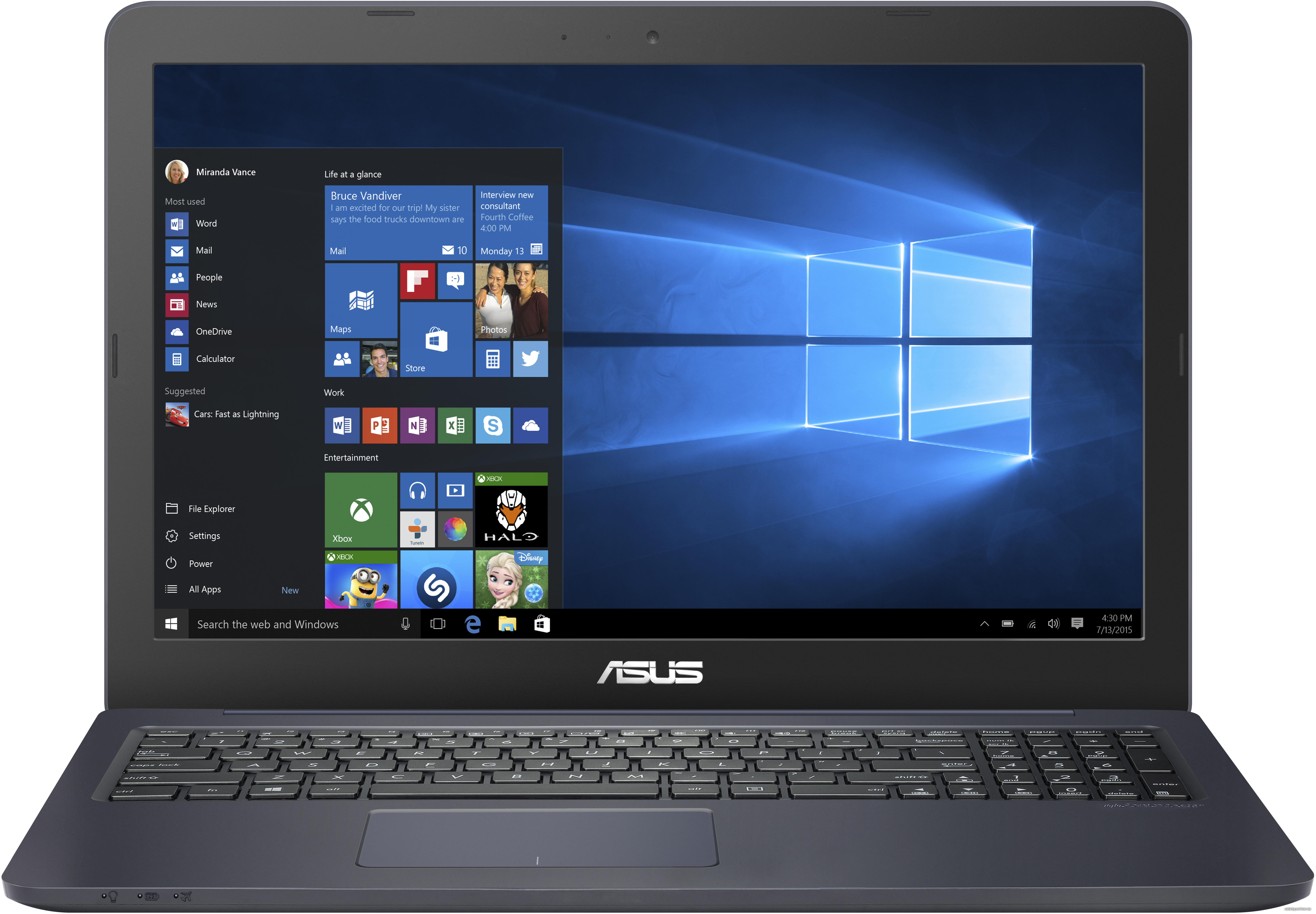 Замена жесткого диска ASUS VivoBook E502NA-GO067