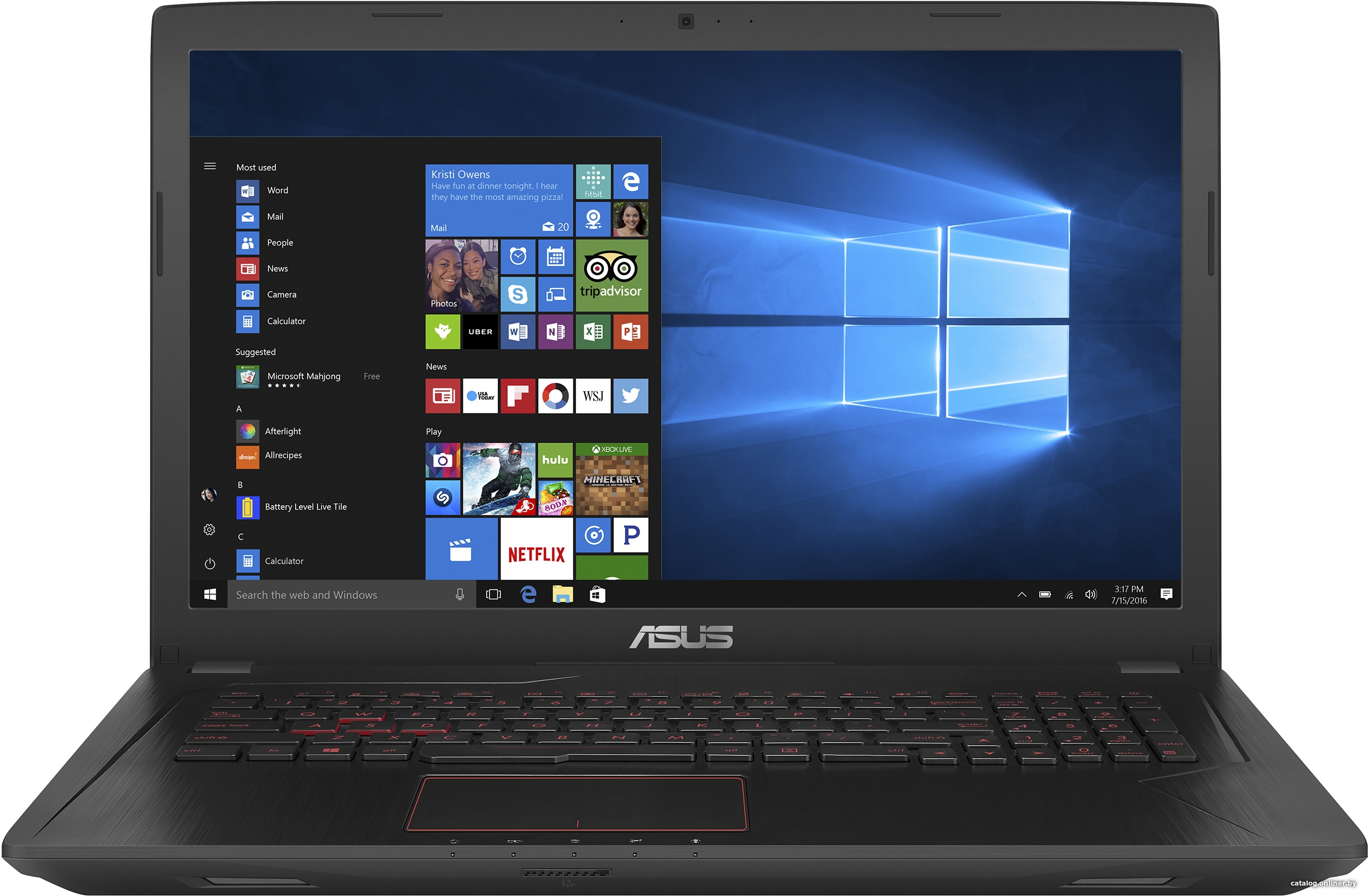 Замена жесткого диска ASUS FX553VD-E41110
